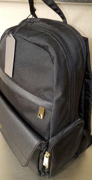 Tutilo Unisex Black Backback - Picture 3 of 8